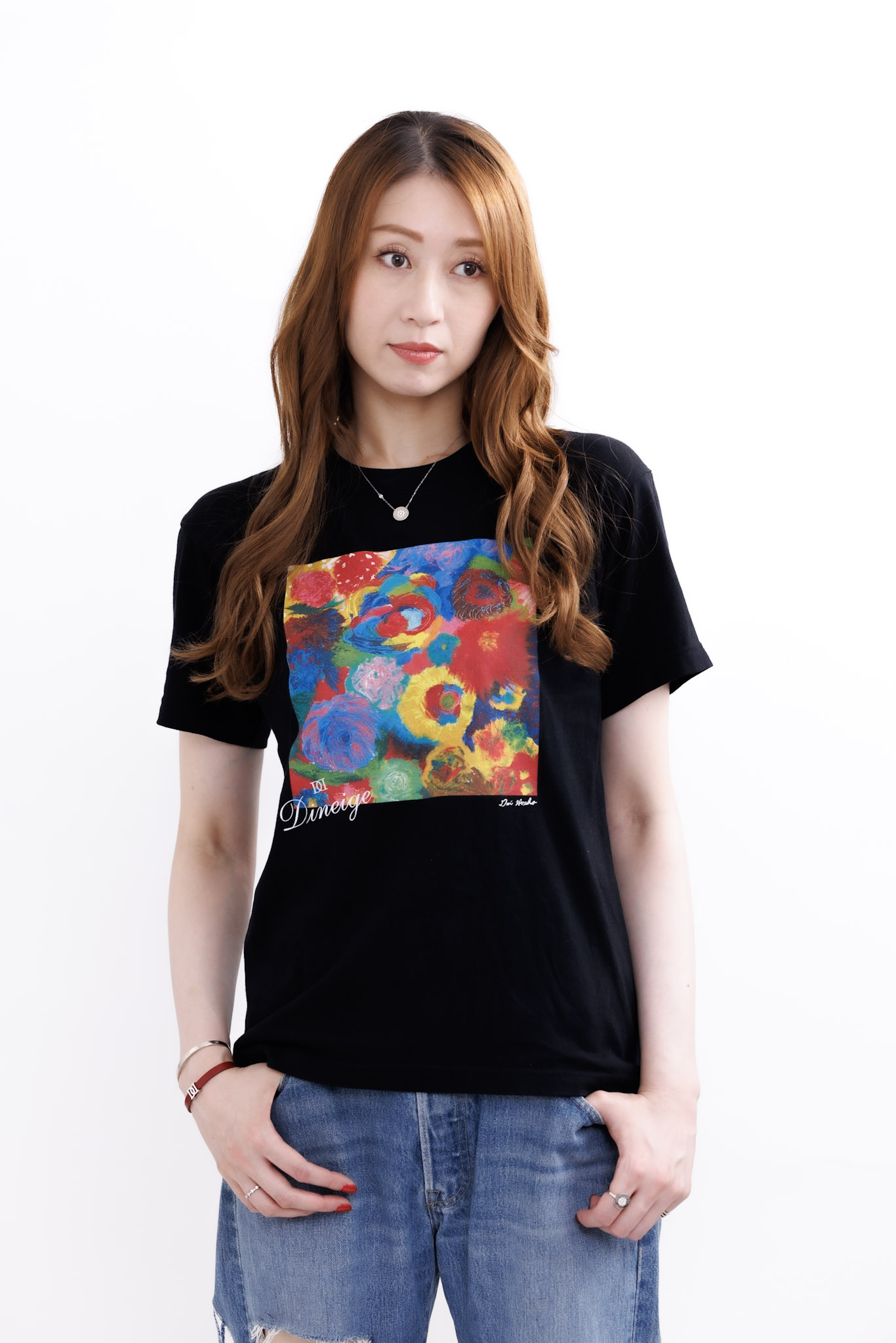 Dai Hosho Art Tシャツ 〝百花繚乱〟